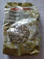 Mängden socker i Organic Pumpkin seeds