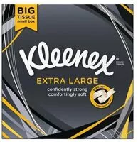 Mängden socker i Kleenex Extra Large Tissues