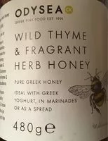 Mängden socker i Wild thyme & fragant herb honey