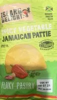 Mängden socker i Spicy Vegetable Jamaican Patty