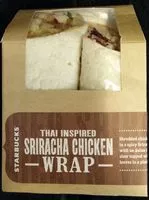 Mängden socker i Thai Inspired Sriracha Chicken Wrap