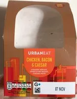 Mängden socker i chicken & bacon caesar wrap