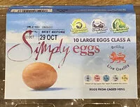 Mängden socker i 10 large eggs class A