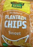 Mängden socker i Plantain chips