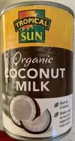 Mängden socker i Organic coconut milk