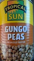 Mängden socker i Gungo Peas