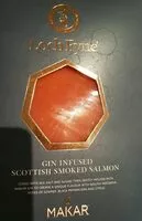 Mängden socker i Saumon fumé mariné aux agrumes