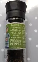 Mängden socker i Tellicherry pepper