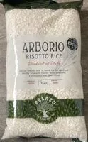Mängden socker i Arborio risotto rice