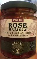 Mängden socker i Rose Harissa paste