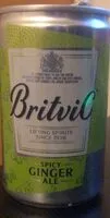 Mängden socker i Britvic spicy Ginger Ale