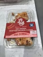 Mängden socker i Hot Smoked salmon flakes