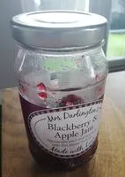 Mängden socker i Mrs Darlington's Blackberry & Apple Jam