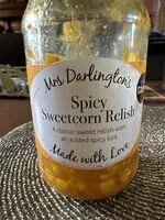 Mängden socker i spicy sweetcorn relish