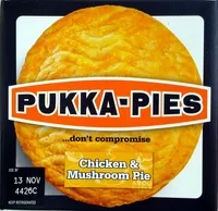 Socker och näringsämnen i Pukka pies