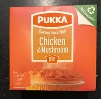 Mängden socker i Pukka Chicken and Mushroom Pie