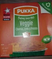Mängden socker i Veggie cheese, leek & potato pie
