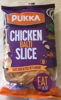 Mängden socker i Chicken balti slice