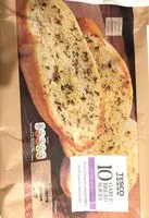 Mängden socker i Garlic Bread