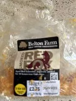 Mängden socker i Smoked red Leicester cheese