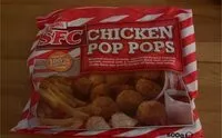 Mängden socker i SFC chicken poppers