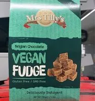 Mängden socker i Belgian chocolate vegan fudge