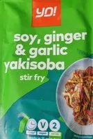 Mängden socker i soy, ginger & garlic yakisoba