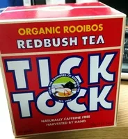 Mängden socker i Organic Rooibos Redbush Tea