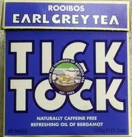 Mängden socker i Rooibos Earl Grey Tea