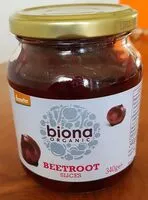 Mängden socker i Biona Organic Beetroot Slices