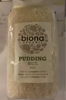 Mängden socker i Pudding rice