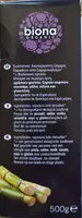 Mängden socker i Rapadura Sucre de Canne Biologique