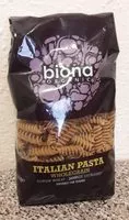 Mängden socker i Italian Pasta Wholegrain