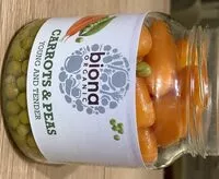 Mängden socker i Carrots & peas