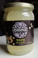 Mängden socker i Tofu natural