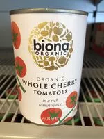 Mängden socker i Biona Organic Cherry Tomatoes