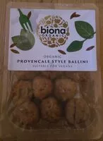 Mängden socker i Provençale style ballini