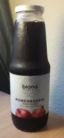 Mängden socker i Pomegranate Pure Juice