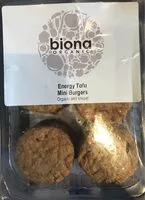 Mängden socker i Energy tofu mini burgers