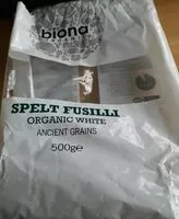 Mängden socker i Spelt fusilli (fusilli d'épeautre)