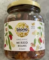 Mängden socker i Organic Mixed beans