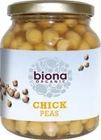 Mängden socker i Biona Organic Chick Peas -in Glass Jars
