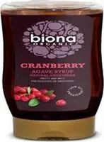 Mängden socker i Biona Organic Cranberry Agave Syrup