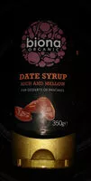 Mängden socker i Biona Organic Date Syrup