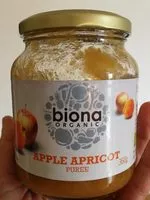 Mängden socker i Apple apricot puree
