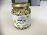 Mängden socker i Organic Broad Beans