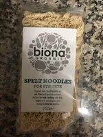 Mängden socker i Spelt Noodles for stir frys