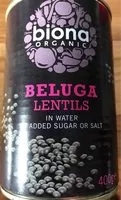 Mängden socker i Beluga lentils