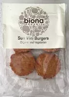 Mängden socker i Biona Sun Mini Burgers