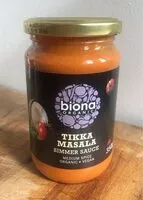 Mängden socker i Tikka masala simmer sauce